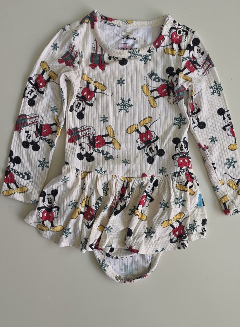 Posh Peanut Disney Christmas Dress /Onsie